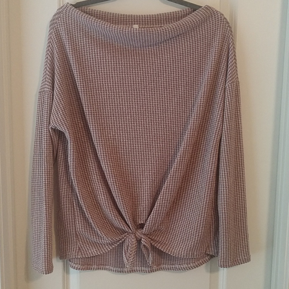 NWOT MTS off shoulder shirt Sz Large